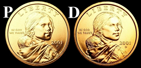 2001 Native American Dollars thumbnail