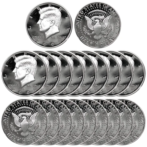 2001 P Kennedy Half Dollars thumbnail