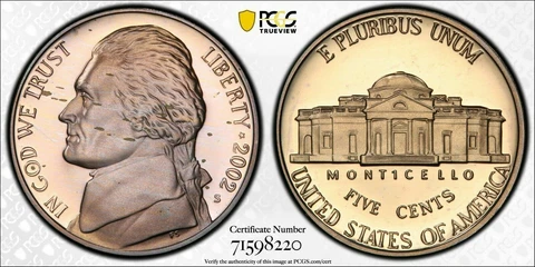 2002 Jefferson Nickels thumbnail