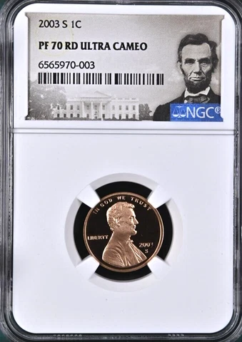 2003 Lincoln Memorial Small Cents thumbnail