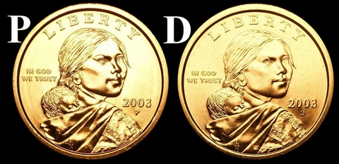 2003 Native American Dollars thumbnail