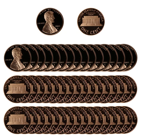 2004 Lincoln Memorial Small Cents thumbnail