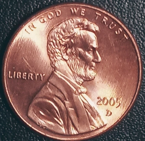 2005 Lincoln Memorial Small Cents thumbnail
