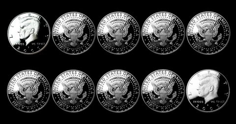 2005 P Kennedy Half Dollars thumbnail