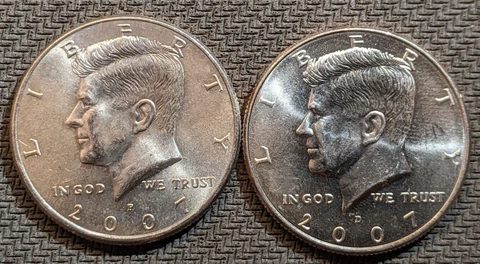 2007 Kennedy Half Dollars thumbnail