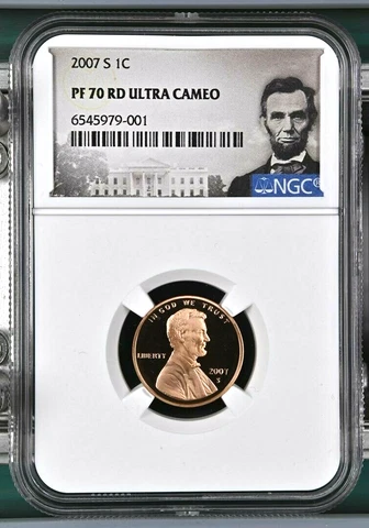 2007 Lincoln Memorial Small Cents thumbnail