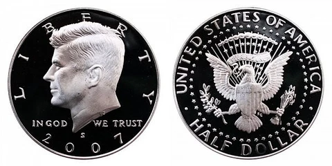 2007 P Kennedy Half Dollars thumbnail