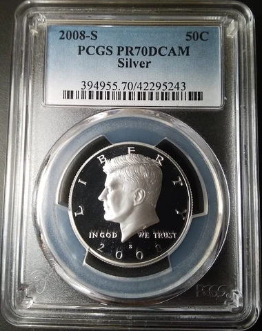 2008 S Kennedy Half Dollars thumbnail