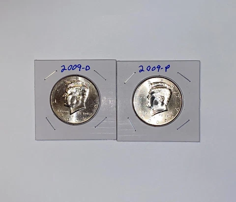 2009 P Kennedy Half Dollars thumbnail