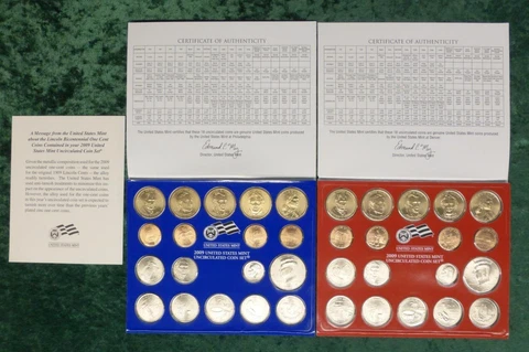 2009 US Coin Mint Sets thumbnail