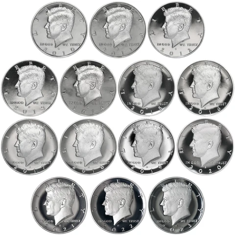 2010 P Kennedy Half Dollars thumbnail
