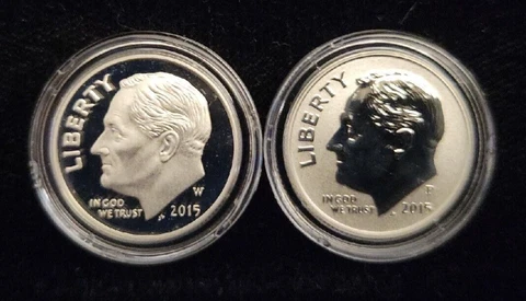 2015 S Roosevelt Dimes thumbnail