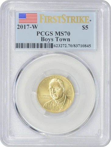 2017 US Modern Gold Commemorative Coins thumbnail