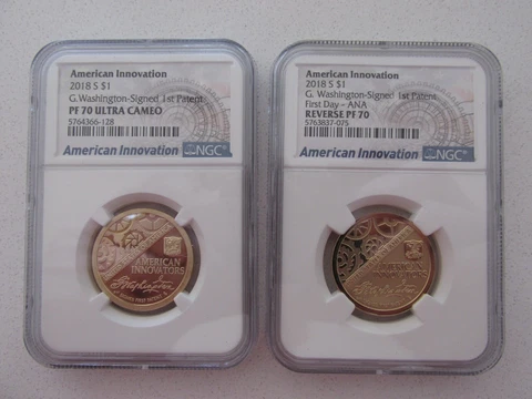 2018 Presidential Dollar Coins thumbnail