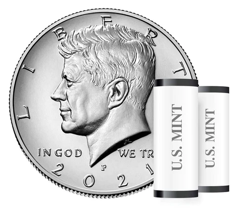 2021 D Kennedy Half Dollars thumbnail