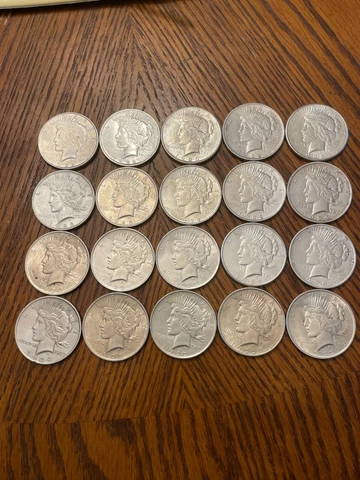 2021 Peace Dollars thumbnail