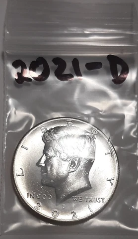 2021 S Kennedy Half Dollars thumbnail