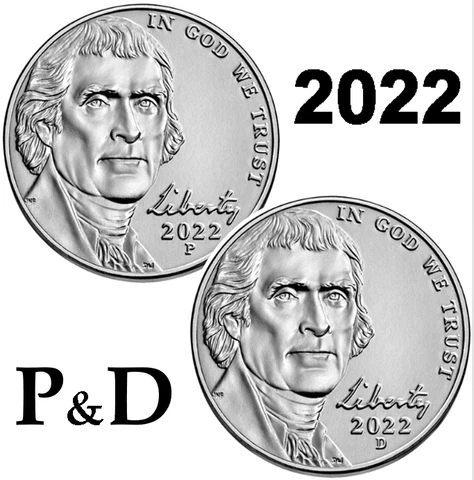 2022 Jefferson Nickels thumbnail
