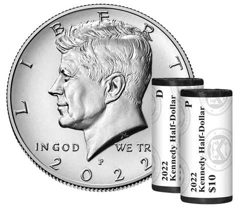 2022 P Kennedy Half Dollars thumbnail