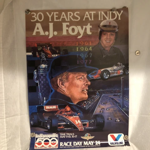 AJ Foyt Posters thumbnail