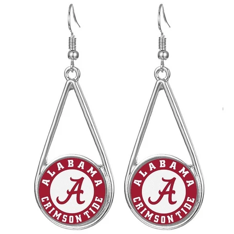 Alabama Crimson Tide Earrings thumbnail