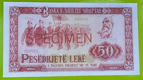 Albanian Paper Money thumbnail
