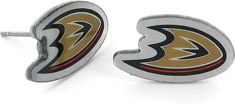 Anaheim Ducks Earrings thumbnail