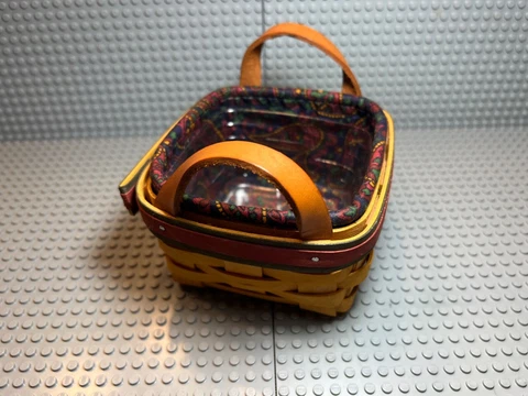 Antique 1980s Basket Liners thumbnail