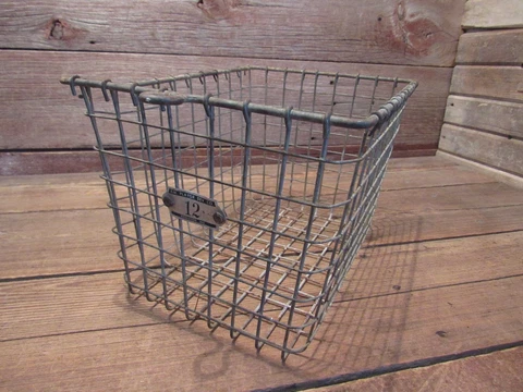 Antique 3D Effect Wire Baskets thumbnail