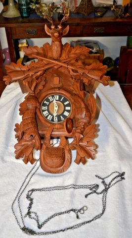 Antique 8-Day Cuckoo Clocks thumbnail