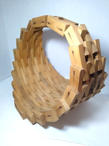 Antique Abstract Storage Baskets thumbnail