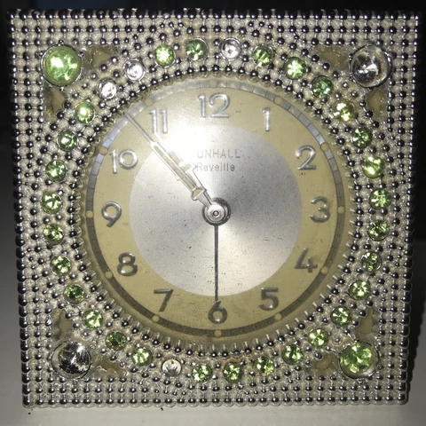 Antique Aluminum Alarm Clocks thumbnail