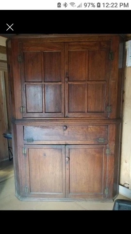 Antique American Corner Cabinets thumbnail