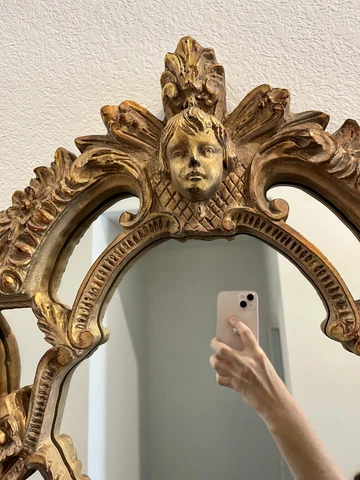 Antique Arched Framed Mirrors thumbnail