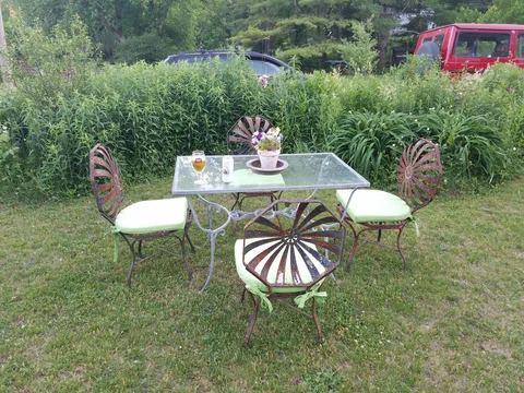 Antique Armless Chairs thumbnail