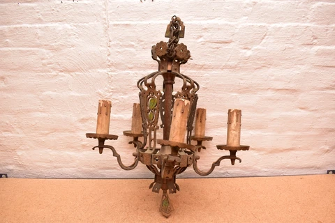 Antique Art Deco Chandeliers thumbnail