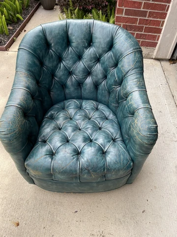 Antique Art Deco Club Chairs thumbnail