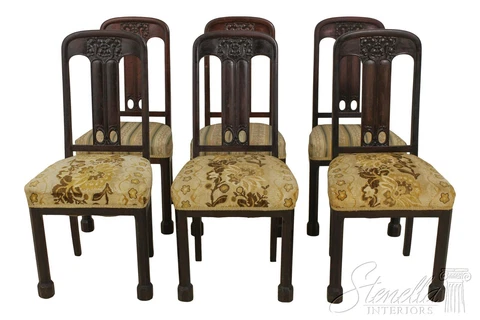 Antique Art Deco Dining Chairs thumbnail