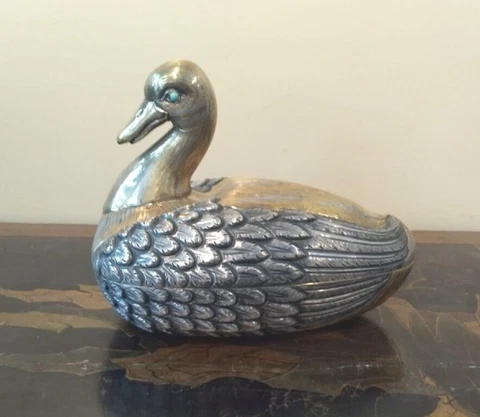 Antique Art Deco Silver Boxes thumbnail