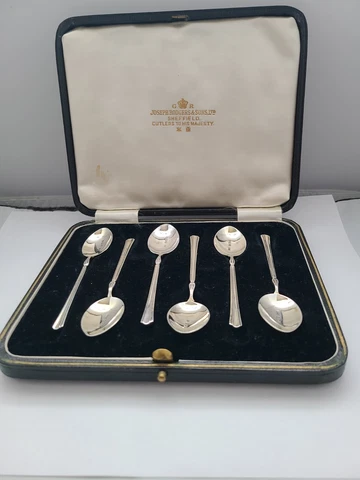 Antique Art Deco Silver Spoons thumbnail