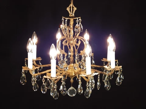 Antique Art Nouveau Chandeliers thumbnail