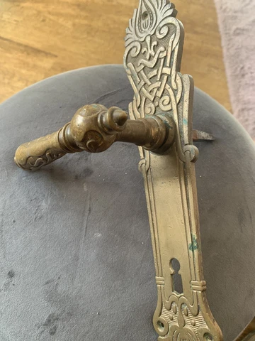 Antique Art Nouveau Door Handles thumbnail