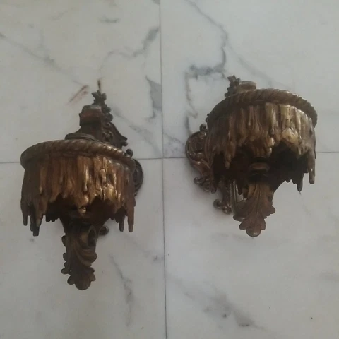 Antique Art Nouveau Sconces thumbnail