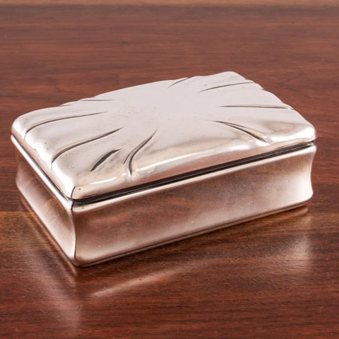 Antique Art Nouveau Silver Boxes thumbnail