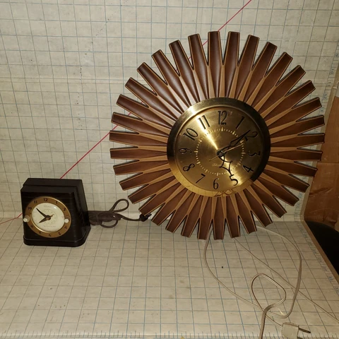 Antique Bakelite Wall Clocks thumbnail