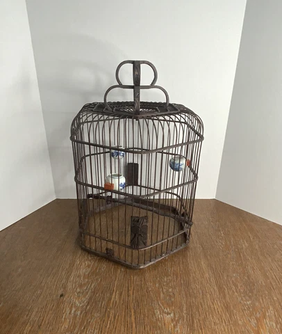 Antique Bamboo Bird Houses thumbnail