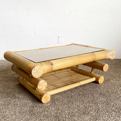Antique Bamboo Coffee Tables thumbnail