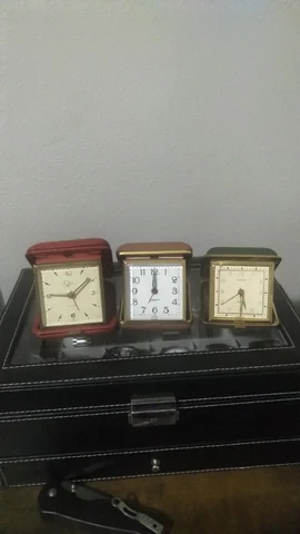Antique Battery Operated Alarm Clocks thumbnail