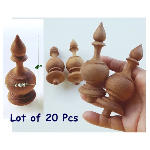 Antique Bed Post Finials thumbnail