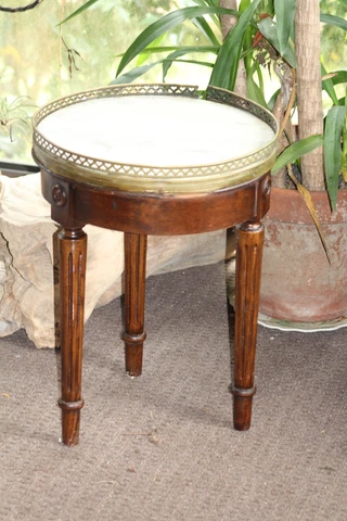 Antique Beige Accent Tables thumbnail
